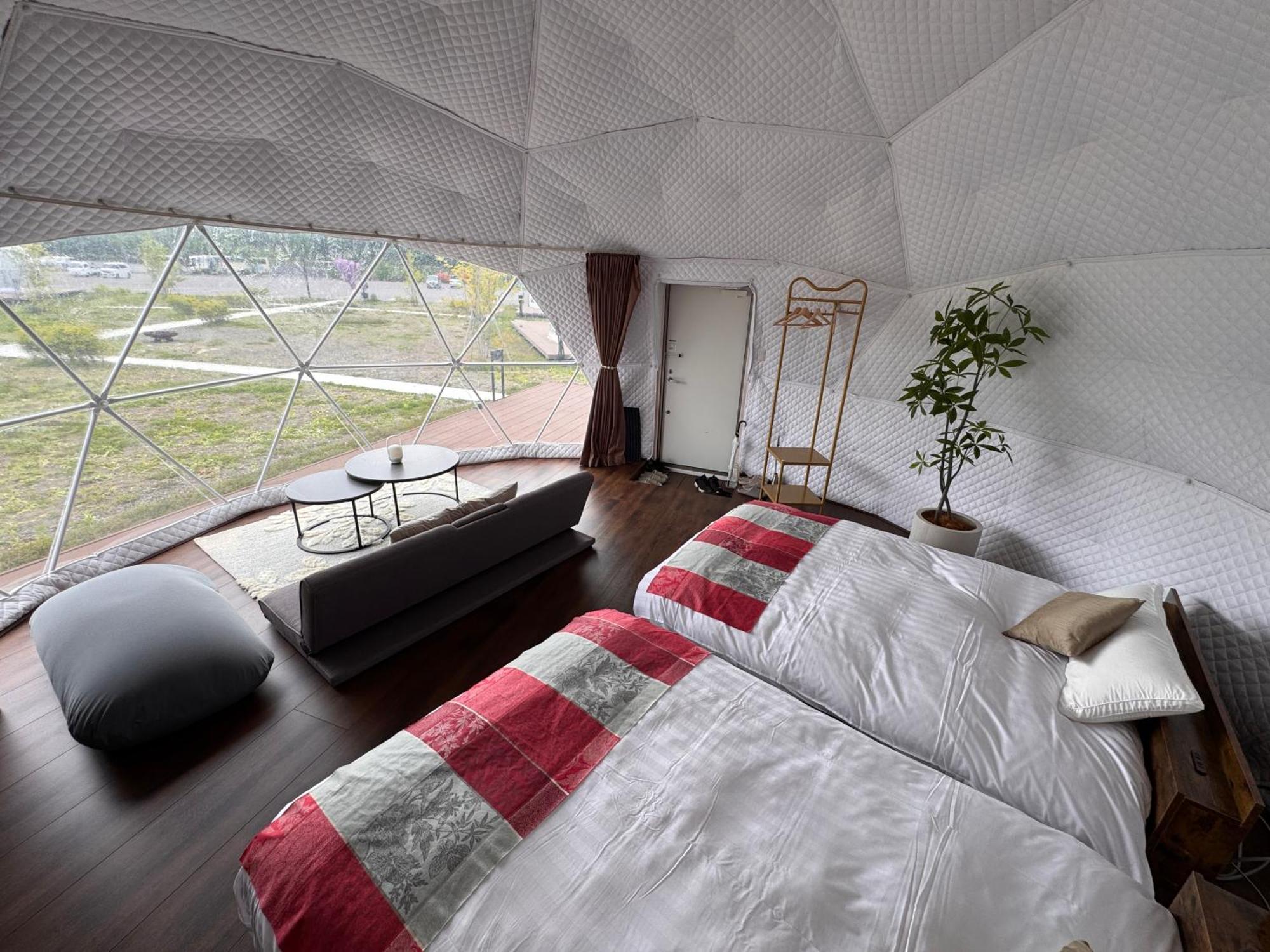 เต็นท์หรู Yukara Glamping 北海道大沼公園 Nanae